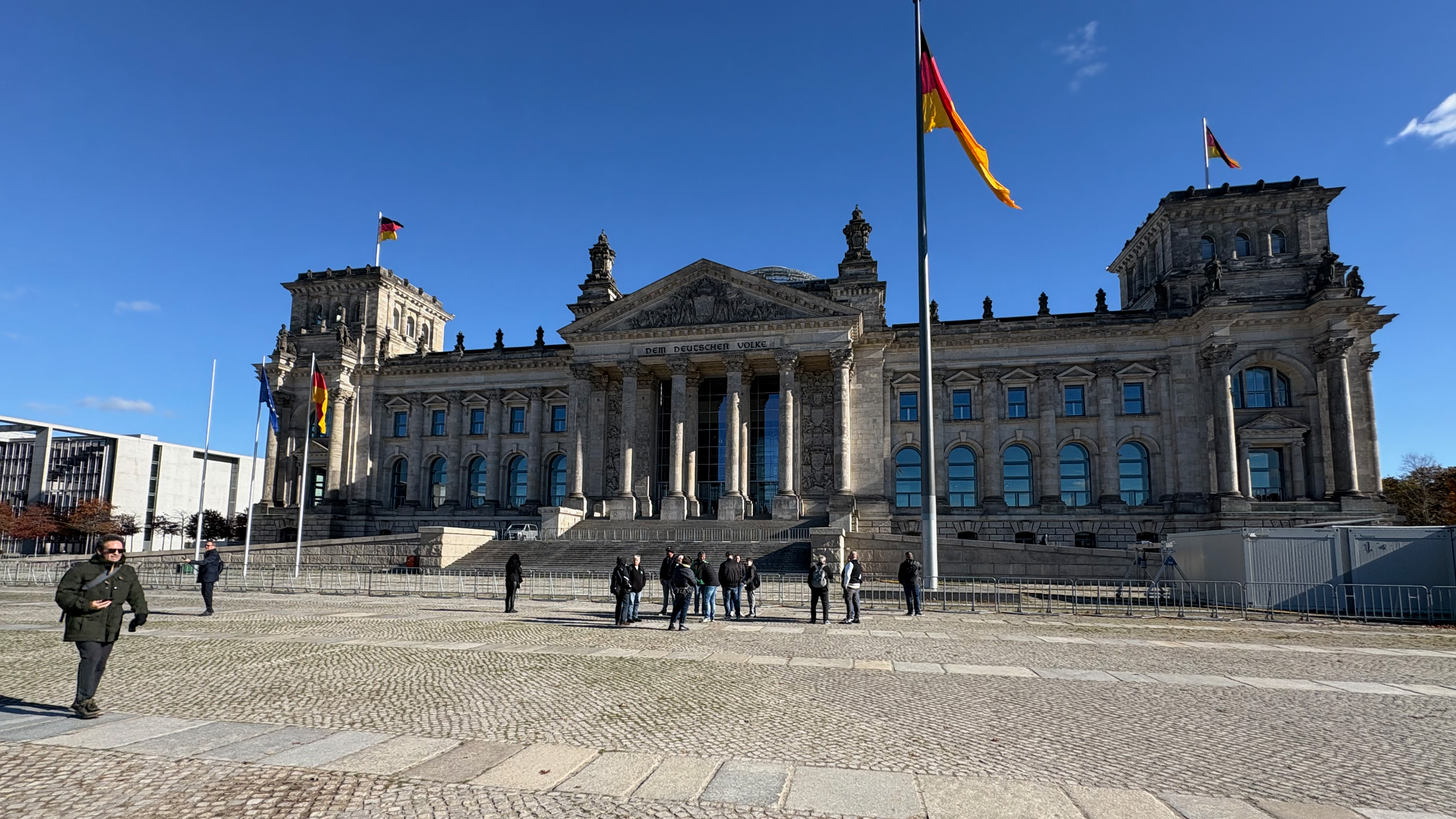 Reichstag building in Berlin