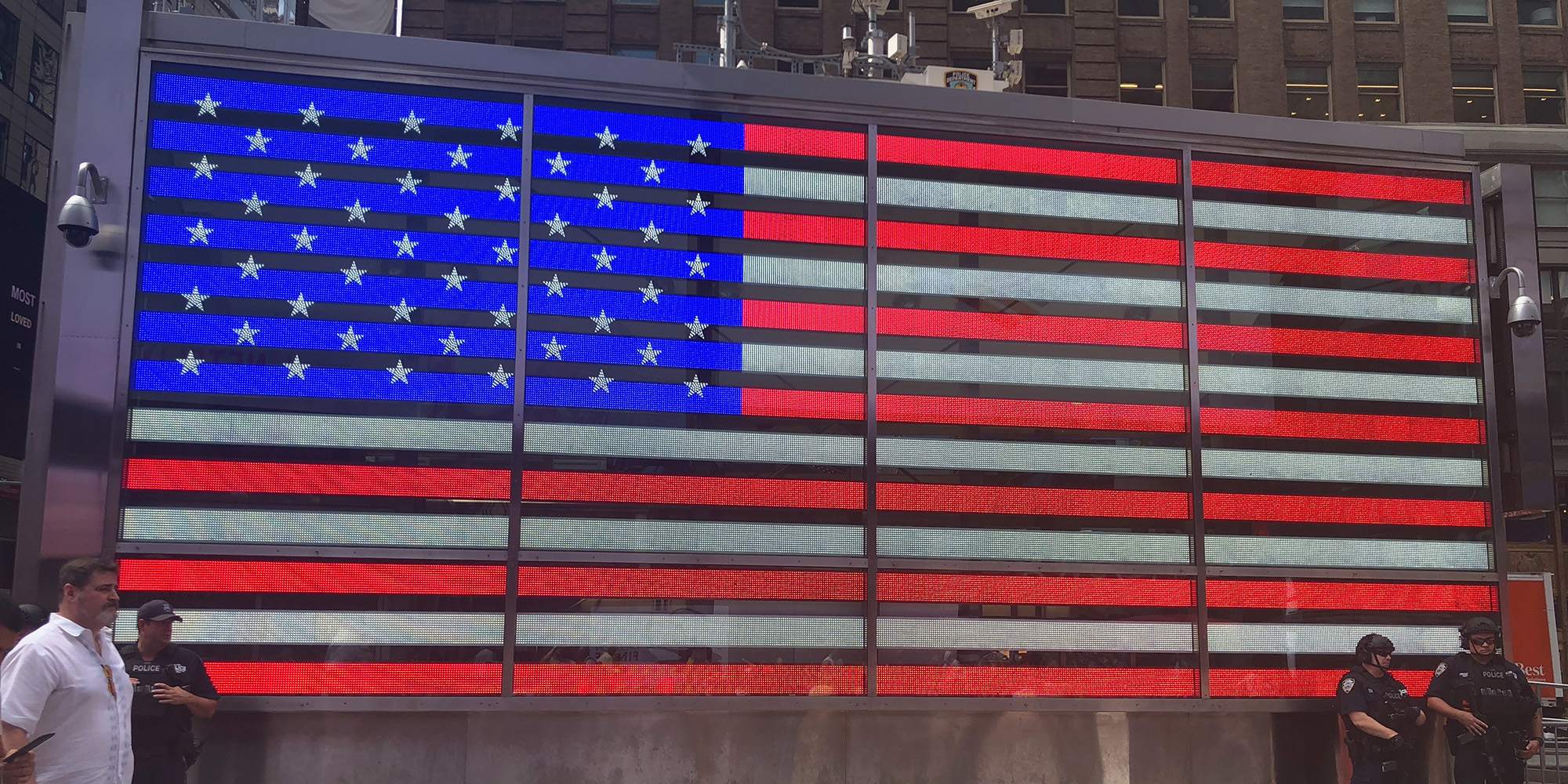 USA Flag New York